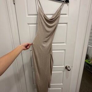 RUNAWAY THE LABEL (she is us) Champagne Dress